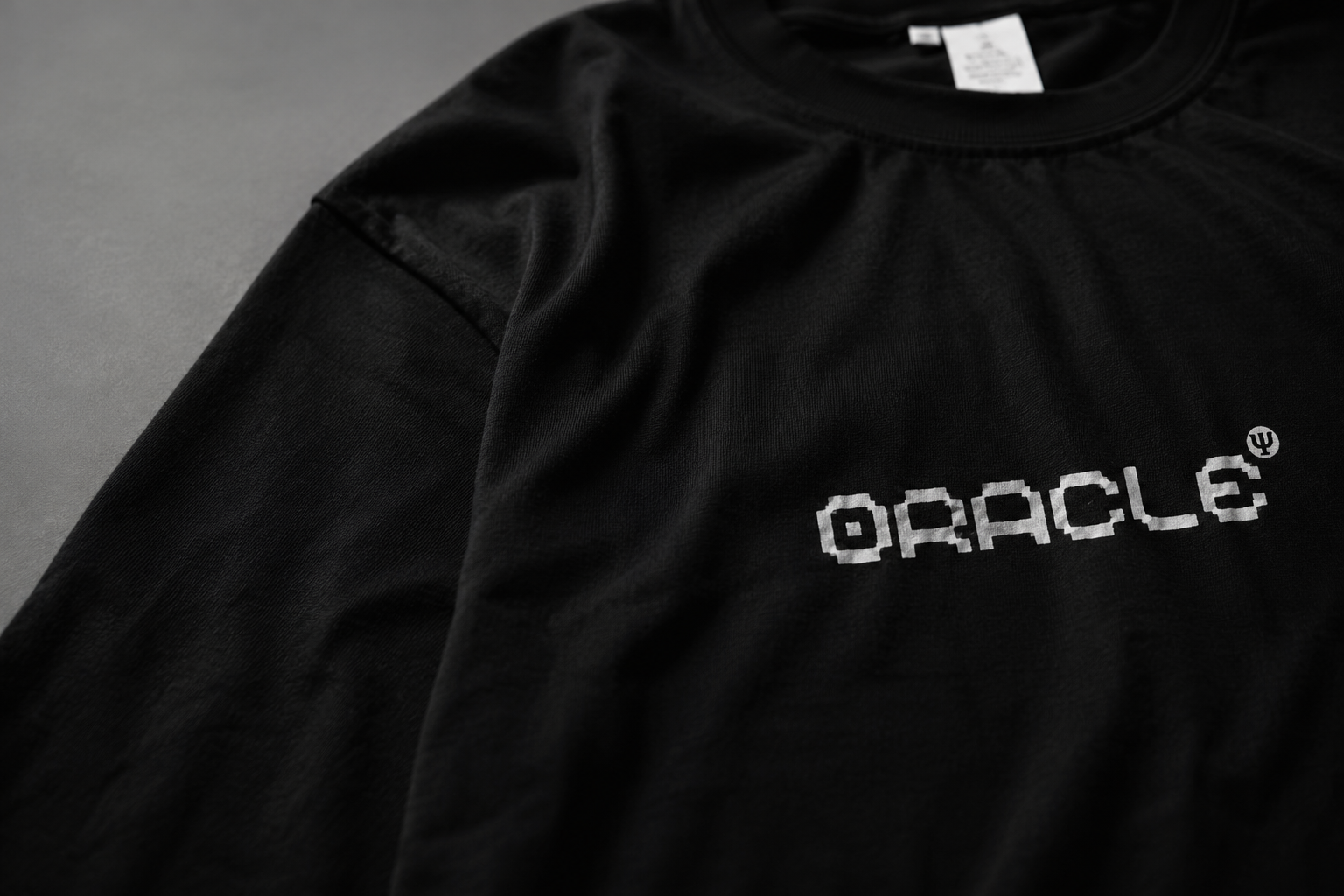 Oracle black tee