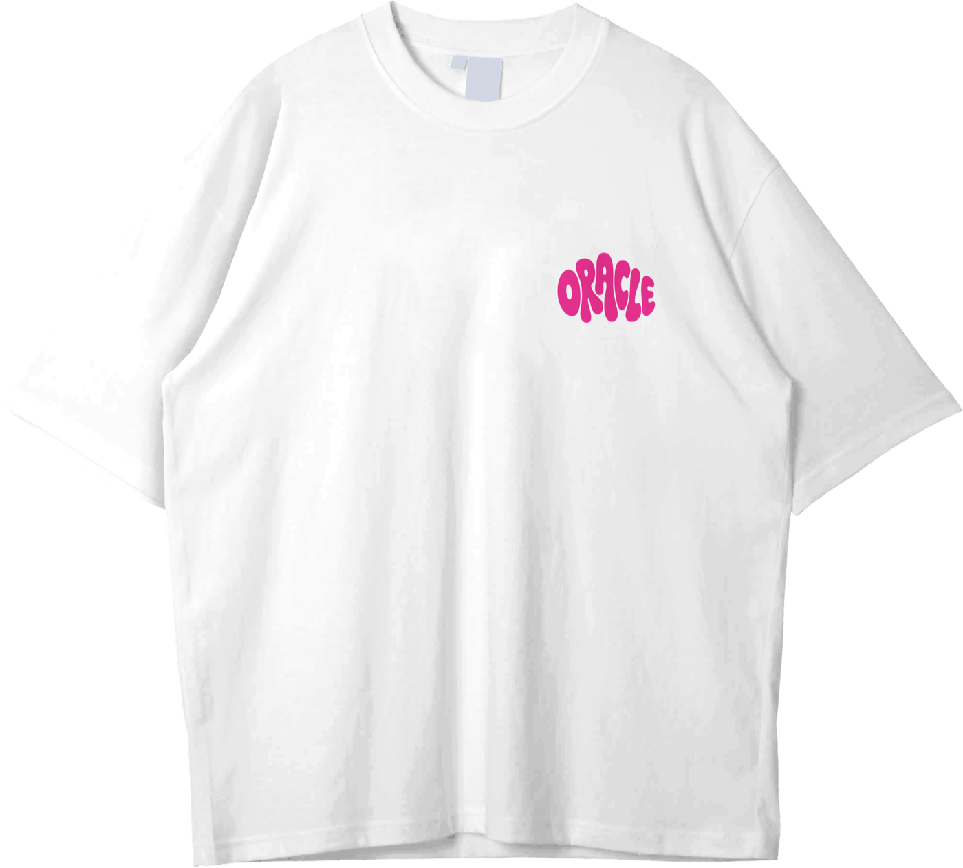 BUBBLE HUMAN front print t-shirt
